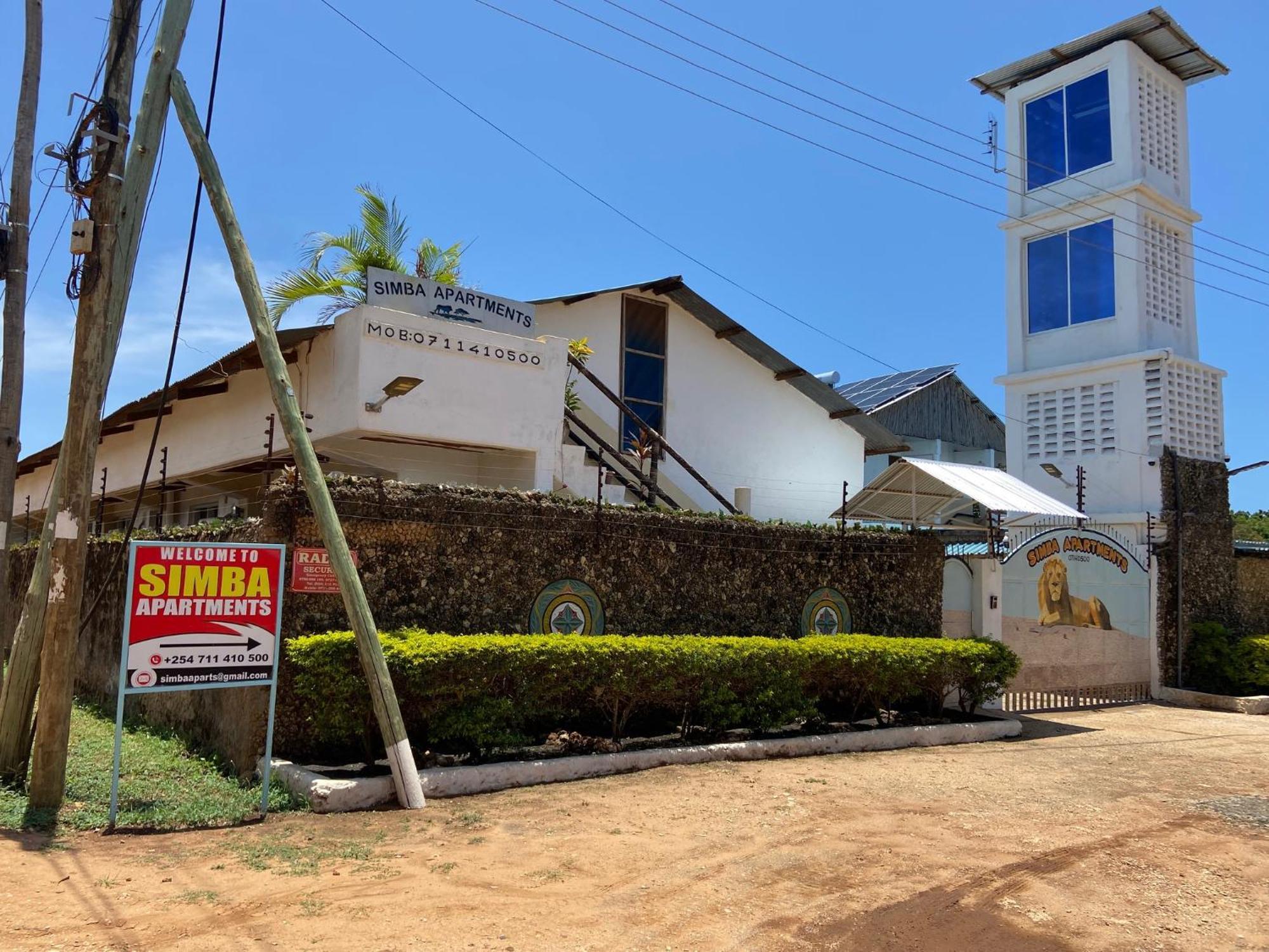 Simba Apartments Diani Beach Exterior photo